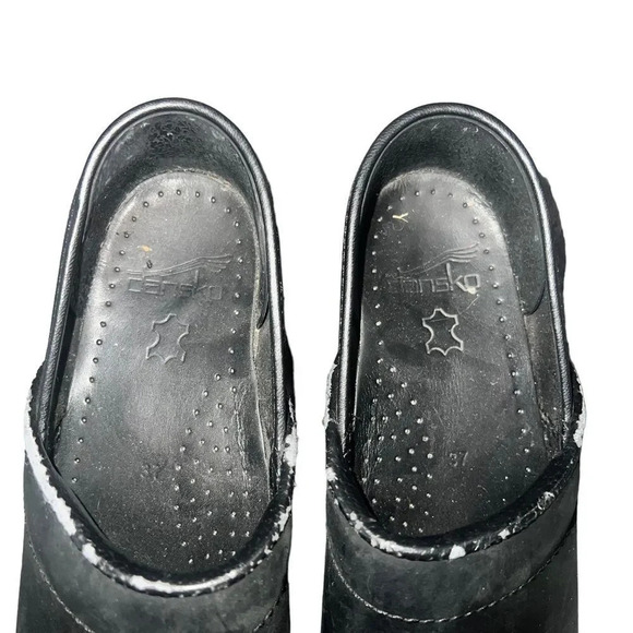 Dansko Women's XP 2.0 Black Waterproof Pull Up Clog Size 37/6.5-7 - Picture 4 of 12